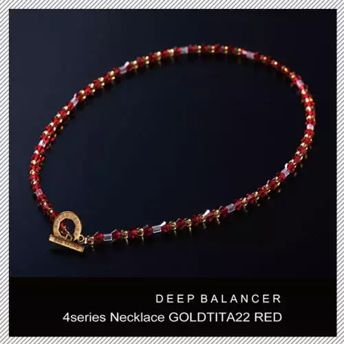 846ネックレス 6series にくく Necklace RED LLサイズ52cm